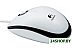 Мышь проводная Logitech Mouse M100 White USB