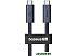 Кабель Baseus Flash Series 2 USB4 Full Featured Data Cable 240W USB Type-C - USB Type-C (1 м, черный Кабель Baseus Flash Series 2 USB4 Full Featured Data Cable 240W USB Type-C - USB Type-C (1 м, черный