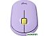 Мышь Logitech M350 Pebble (лавандовый)