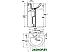 Умывальник Jacob Delafon Patio E4159NG-00 Умывальник Jacob Delafon Patio E4159NG-00
