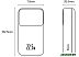 Внешний аккумулятор Baseus Comet Series Dual-Cable Digital Display Fast Charge Power Bank 22.5W 2000