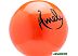 Мяч Amely AGB-201 19 см (оранжевый) Мяч Amely AGB-201 19 см (оранжевый)