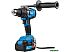 Ударная дрель-шуруповерт Bull SR 1805 (с 2-мя АКБ 4 Ah, кейс)