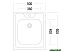 Кухонная мойка UKINOX Стандарт STD500.600 6C 0CS Кухонная мойка UKINOX Стандарт STD500.600 6C 0CS