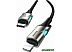 Кабель Baseus CATLYY-01 USB Type-C - Lightning (1 м, черный) Кабель Baseus CATLYY-01 USB Type-C - Lightning (1 м, черный)