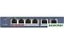 Коммутатор Hikvision DS-3E0106HP-E Коммутатор Hikvision DS-3E0106HP-E