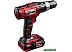 Ударная дрель-шуруповерт ЗУБР ДШУ-185-22 (2 АКБ, кейс)
