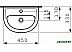 Умывальник Laufen PRO 815952 45x33 Умывальник Laufen PRO 815952 45x33