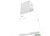 Кухонная вытяжка Weissgauff Yota 600 Touch White Glass Кухонная вытяжка Weissgauff Yota 600 Touch White Glass