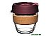 Многоразовый стакан KeepCup Brew Cork S Kangaroo Raw 227мл (бордовый)