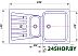 Кухонная мойка AlfaGrant Rheingrant AG-008 (дюна) Кухонная мойка AlfaGrant Rheingrant AG-008 (дюна)