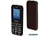 Кнопочный телефон Maxvi C30 (коричневый)