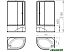 Душевая кабина Domani-Spa Delight 128 High 120x80 R с гидромассажем (белый/матовый) Душевая кабина Domani-Spa Delight 128 High 120x80 R с гидромассажем (белый/матовый)