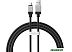 Кабель Baseus CoolPlay Series USB Type-A - USB Type-C (1 м, черный) Кабель Baseus CoolPlay Series USB Type-A - USB Type-C (1 м, черный)