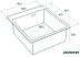 Кухонная мойка Paulmark Neckar PM804551-BS Кухонная мойка Paulmark Neckar PM804551-BS
