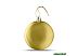 Елочная игрушка Mid Ocean Brands Lia Ball CX1454-98 (золотистый) Елочная игрушка Mid Ocean Brands Lia Ball CX1454-98 (золотистый)