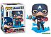 Фигурка Funko Funko POP! Bobble Marvel Avengers Endgame Captain America w/Broken Shield&Mjolnir