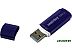 Флеш-память USB SmartBuy Crown 256GB (синий) Флеш-память USB SmartBuy Crown 256GB (синий)