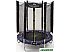 Батут Calviano Smile 140 см-4.5FT INSIDE с внутренней сеткой складной Батут Calviano Smile 140 см-4.5FT INSIDE с внутренней сеткой складной