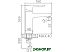 Смеситель Ledeme H58 L1058 Смеситель Ledeme H58 L1058