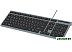 Клавиатура Ritmix RKB-400 (серый) Клавиатура Ritmix RKB-400 (серый)