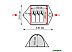 Палатка универсальная Tramp Ranger 3 (V2) 2022 TRT-126 Палатка универсальная Tramp Ranger 3 (V2) 2022 TRT-126