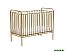 Детская кроватка Polini Kids Vintage 110 (золотистый)
