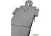 Массажный стол Alpin TMW-70 (grey)