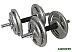 Гантели Atlas Sport Хаммертон 2x19 кг Гантели Atlas Sport Хаммертон 2x19 кг