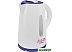 Электрочайник Мастерица EK-1701M (белый/фиолетовый)