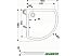 Душевой поддон Roltechnik Round-M 100 100x100 Душевой поддон Roltechnik Round-M 100 100x100
