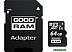 Карта памяти GOODRAM M1AA microSDXC M1AA-0640R12 64GB (с адаптером) Карта памяти GOODRAM M1AA microSDXC M1AA-0640R12 64GB (с адаптером)