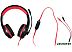 Наушники с микрофоном Oklick HS-L200 (черный/красный) Наушники с микрофоном Oklick HS-L200 (черный/красный)