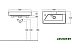 Умывальник Dreja Синерджи 65 17065-KL Умывальник Dreja Синерджи 65 17065-KL