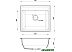 Кухонная мойка GranFest GF-V-580 (белый)