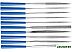 Набор напильников Hogert Technik HT3B809 (10 предметов) Набор напильников Hogert Technik HT3B809 (10 предметов)