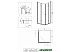 Душевой уголок Deante Kerria 100x100 KTK 043P Душевой уголок Deante Kerria 100x100 KTK 043P