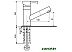 Смеситель Ulgran U-009 309 (темно-серый) Смеситель Ulgran U-009 309 (темно-серый)