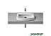 Умывальник Roca Hall 52x44 (327882000) Умывальник Roca Hall 52x44 (327882000)
