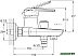 Смеситель SOLONE LUN3-A031 Смеситель SOLONE LUN3-A031