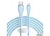 Кабель Baseus Pudding Series USB Type-A - Lightning (2 м, голубой) Кабель Baseus Pudding Series USB Type-A - Lightning (2 м, голубой)