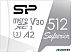 Карта памяти Silicon Power Superior microSDXC 512Gb SP512GBSTXDA2V20SP Карта памяти Silicon Power Superior microSDXC 512Gb SP512GBSTXDA2V20SP