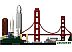 Конструктор LEGO Architecture 21043 Сан-Франциско Конструктор LEGO Architecture 21043 Сан-Франциско