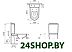 Бачок для унитаза VitrA Sento 5639B003-0108 Бачок для унитаза VitrA Sento 5639B003-0108