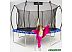 Батут Calviano Inside Master Smile 374 см - 12ft (внутренняя сетка, с лестницей)