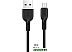 Кабель Hoco X20 microUSB (1 м, черный) Кабель Hoco X20 microUSB (1 м, черный)