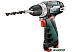 Дрель-шуруповерт Metabo PowerMaxx BS Basic 600080500 (с 2-мя АКБ 2 Ah)