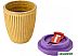 Многоразовый стакан Walmer Eco Bean W24201809 250мл (желтый/фиолетовый) Многоразовый стакан Walmer Eco Bean W24201809 250мл (желтый/фиолетовый)