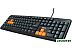 Клавиатура проводная Dialog KS-020U Black-Orange