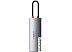 USB-хаб Baseus Metal Gleam Series 6-in-1 Type-C CAHUB-CW0G USB-хаб Baseus Metal Gleam Series 6-in-1 Type-C CAHUB-CW0G